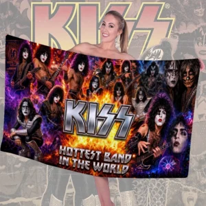 KISS Rectangle Beach Towel - TMTHU9101