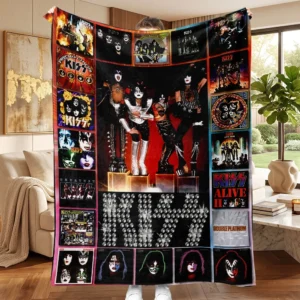 KISS Fleece Blanket - TMTHU9140
