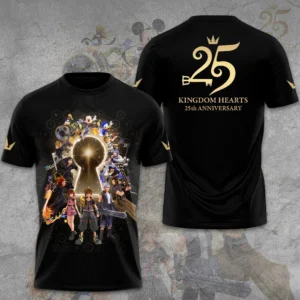 Kingdom Hearts 25th Anniversary 3D Apparel - GNE8771