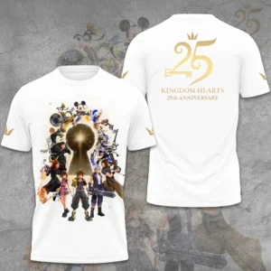 Kingdom Hearts 25th Anniversary 3D Apparel - GNE8773
