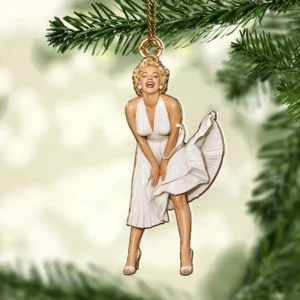 Marilyn Monroe Custom Shape 2-side Printed Acrylic Ornament - HOATT20843