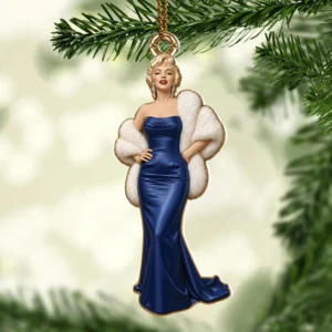 Marilyn Monroe Custom Shape 2-side Printed Acrylic Ornament - HOATT20887