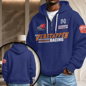 Max Verstappen Racing x Mitchell & Ness 3D Unisex Waffle Hoodie - TANTN25755