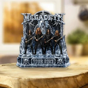 Megadeth Tour 2027 Custom Shape Acrylic Plaque - TANTN25282