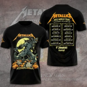 Metallica World Tour 2027 3D Apparel - GNE8670