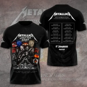 Metallica World Tour 2027 3D Apparel - GNE8671