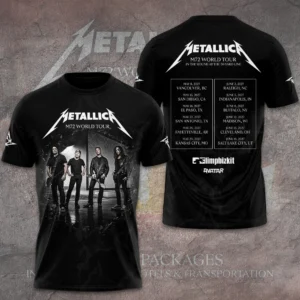 Metallica World Tour 2027 3D Apparel – GNE8708
