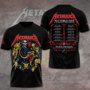 Metallica World Tour 2027 3D Apparel – GNE8709