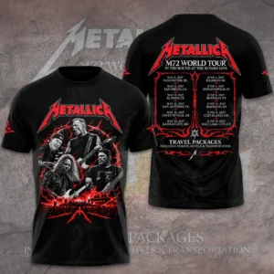 Metallica World Tour 2027 3D Apparel – GNE8710