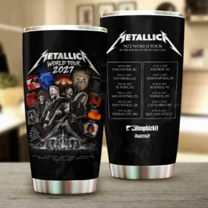 Metallica World Tour 2027 Tumbler Cup - GNE8707