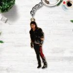 Michael Jackson Custom Shape 2-sided Keychain – HOATT21284