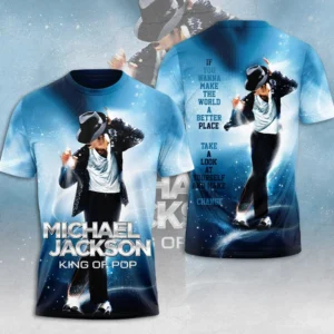 Michael Jackson 3D Apparel - TMTHU9486