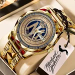 Michael Jackson Alloy Luxury Quartz Watch – TMTHU9403