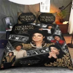 Michael Jackson 3-Piece Duvet Bedding Set – TMTHU9339