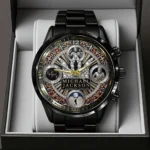 Michael Jackson Black Stainless Steel Watch – TMTHU9402
