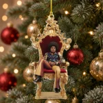Michael Jackson Custom Shape 2-side Printed Acrylic Ornament – TMTHU9529