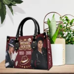 Michael Jackson Leather HandBag – TMTHU9331