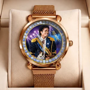 Michael Jackson Mesh Strap Quartz Watch - HOATT20803