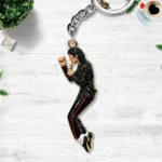 Michael Jackson Custom Shape 2-sided Keychain – HOATT21107