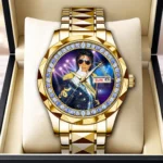 Michael Jackson Alloy Luxury Quartz Watch – HOATT20836