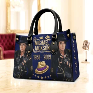 Michael Jackson Leather HandBag - TMTHU9418