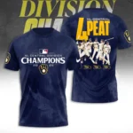 Milwaukee Brewers 2026 NL Central Division Champions 3D Apparel – TANTN25609