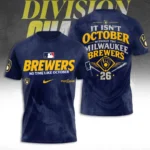 Milwaukee Brewers 2026 NL Central Division Champions 3D Apparel – TANTN25613