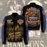 New York Knicks 3D Bomber Jacket – TMTHU9114