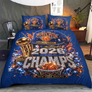 New York Knicks 3-Piece Duvet Bedding Set - TMTHU9116