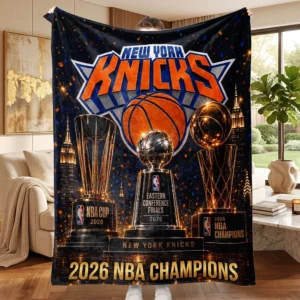 New York Knicks Fleece Blanket - TMTHU9369
