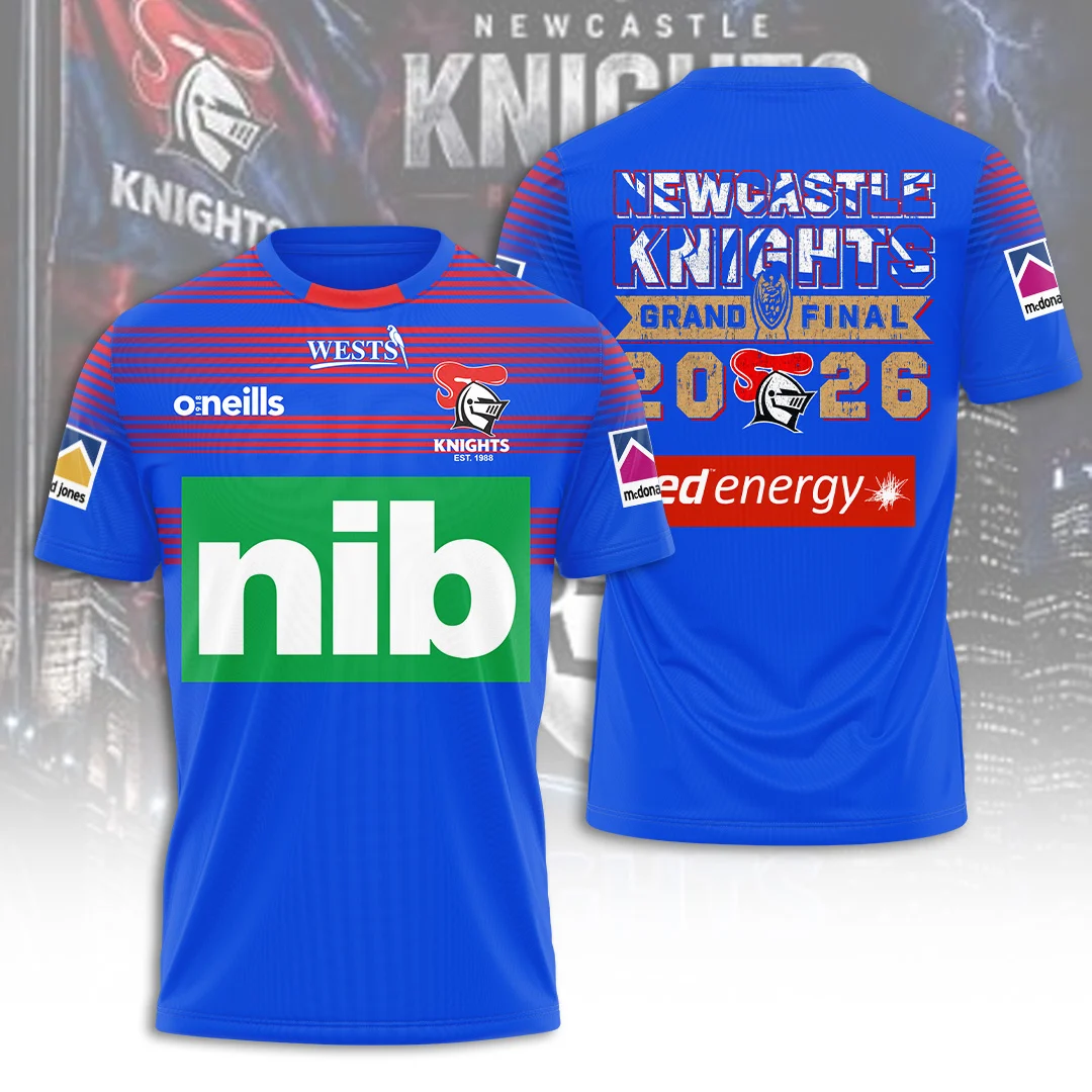 Newcastle Knights 2026 Finals 3D Apparel - TANTN25892