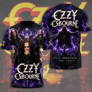 Ozzy Osbourne 3D Apparel - TMTHU9178