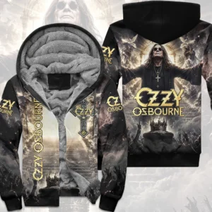 Ozzy Osbourne 3D Fleece Zip Hoodie - HOATT21186