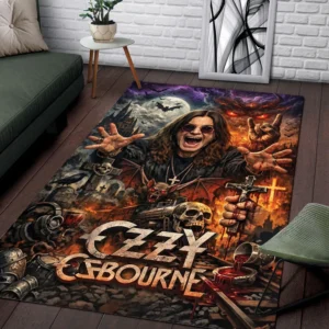 Ozzy Osbourne Rectangular Rug - TMTHU9149