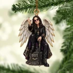 Ozzy Osbourne Custom Shape 2-side Printed Acrylic Ornament – HOATT20830