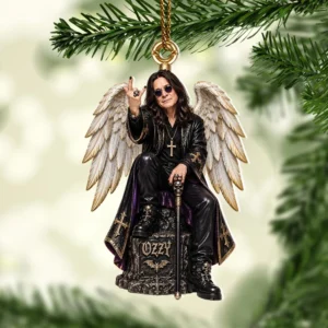 Ozzy Osbourne Custom Shape 2-side Printed Acrylic Ornament - HOATT20830