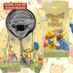Personalized Winnie-the-Pooh 100th Anniversary 3D Fleece Zip Hoodie – TMTHU9248