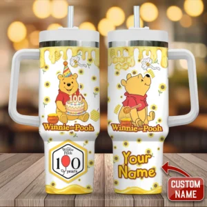 Personalized Winnie-the-Pooh 40oz Tumbler - TMTHU9160