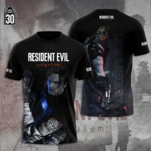 Resident Evil Requiem x Leon Scott Kennedy 3D Apparel - GNE8537