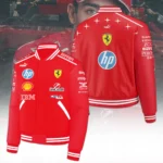 Scuderia Ferrari Monza Grand Prix 2026 Varsity Jacket – TANTN25295
