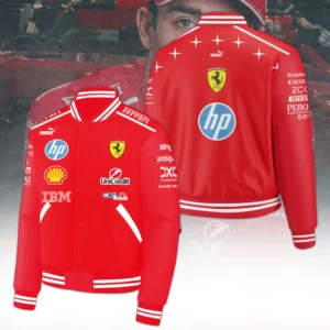 Scuderia Ferrari Monza Grand Prix 2026 Varsity Jacket - TANTN25295