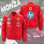 Scuderia Ferrari Monza Grand Prix 2026 3D Bomber Jacket – TANTN25306