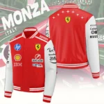Scuderia Ferrari Monza Grand Prix 2026 Varsity Jacket – TANTN25305