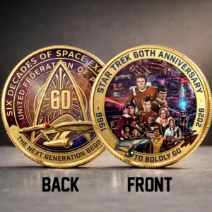 Star Trek 60th Anniversary Commemorative Coin - TMTHU9104