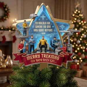 Star Trek Christmas Tree Topper - TMTHU9620