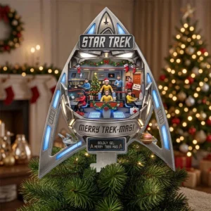 Star Trek Christmas Tree Topper - TMTHU9635
