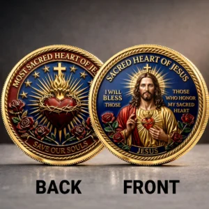 Sacred Heart of Jesus Commemorative Coin - TANTN25342