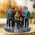 Star Trek 60th Anniversary 2026 Custom Shape Acrylic Plaque – TMTHU9153