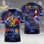 Star Trek 60th Anniversary 3D Apparel – TMTHU9306