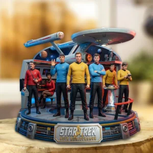 Star Trek 60th Anniversary Custom Shape Acrylic Plaque - TMTHU9316